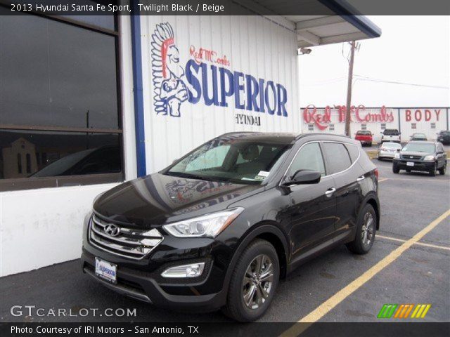 2013 Hyundai Santa Fe Sport in Twilight Black