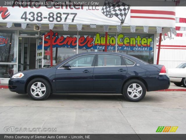 2007 Chevrolet Impala LS in Imperial Blue Metallic