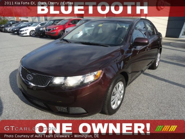 2011 Kia Forte EX in Dark Cherry