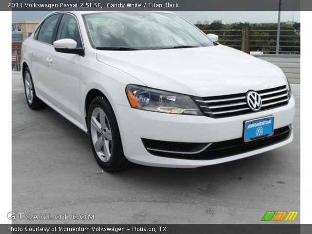 2013 Volkswagen Passat 2.5L SE in Candy White