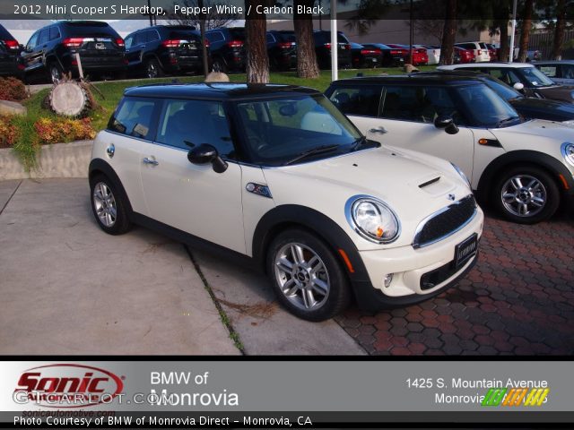 2012 Mini Cooper S Hardtop in Pepper White