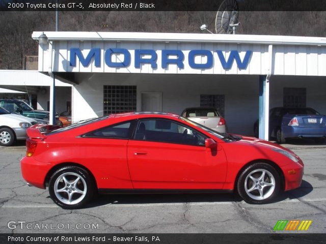 2000 Toyota Celica GT-S in Absolutely Red