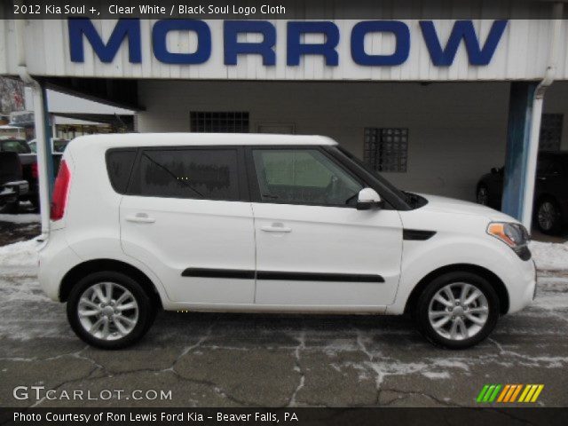 2012 Kia Soul + in Clear White