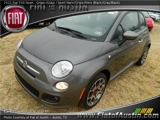 2013 Fiat 500 Sport in Grigio (Gray)