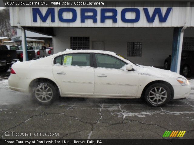 2007 Buick Lucerne CXL in White Opal