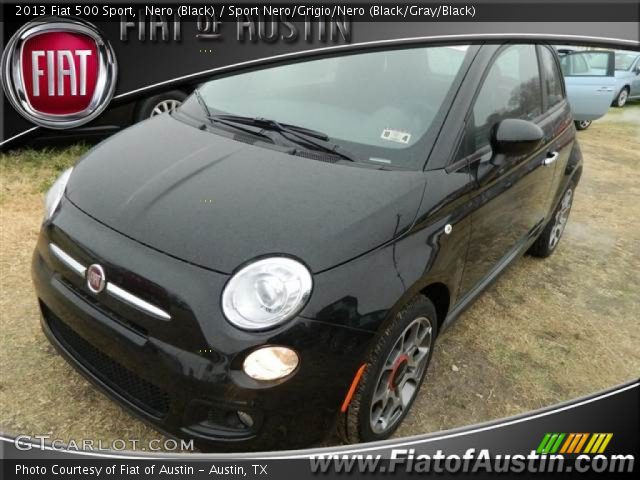 2013 Fiat 500 Sport in Nero (Black)