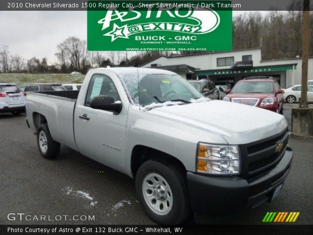 2010 Chevrolet Silverado 1500 Regular Cab in Sheer Silver Metallic