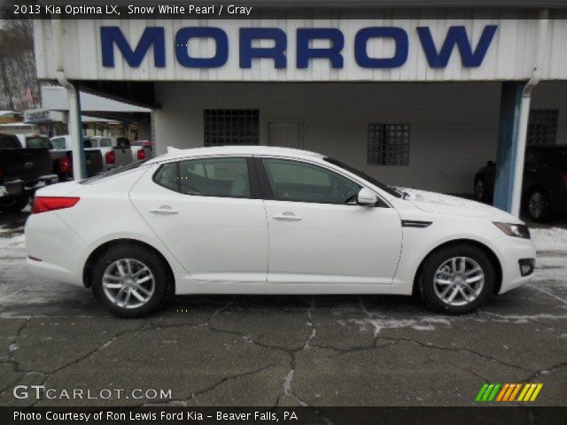 2013 Kia Optima LX in Snow White Pearl