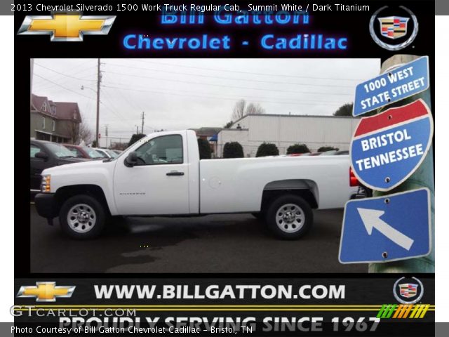 2013 Chevrolet Silverado 1500 Work Truck Regular Cab in Summit White