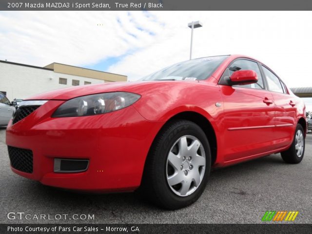 2007 Mazda MAZDA3 i Sport Sedan in True Red