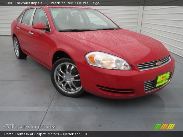 2008 Chevrolet Impala LT in Precision Red