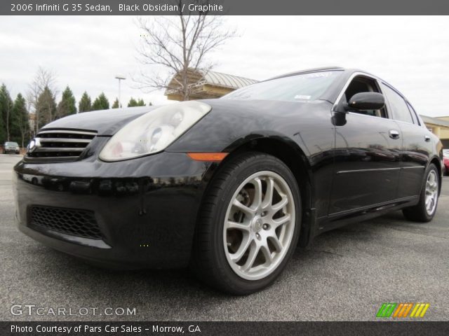2006 Infiniti G 35 Sedan in Black Obsidian