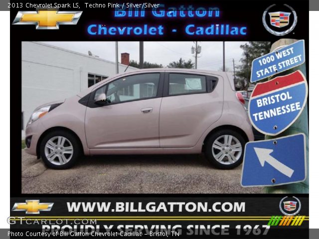 2013 Chevrolet Spark LS in Techno Pink