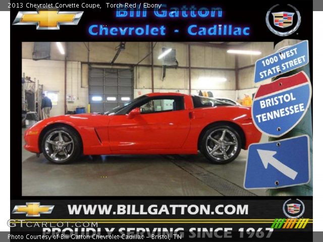 2013 Chevrolet Corvette Coupe in Torch Red