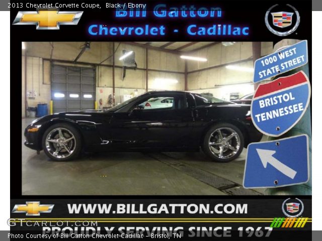 2013 Chevrolet Corvette Coupe in Black