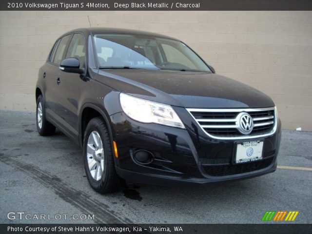 2010 Volkswagen Tiguan S 4Motion in Deep Black Metallic