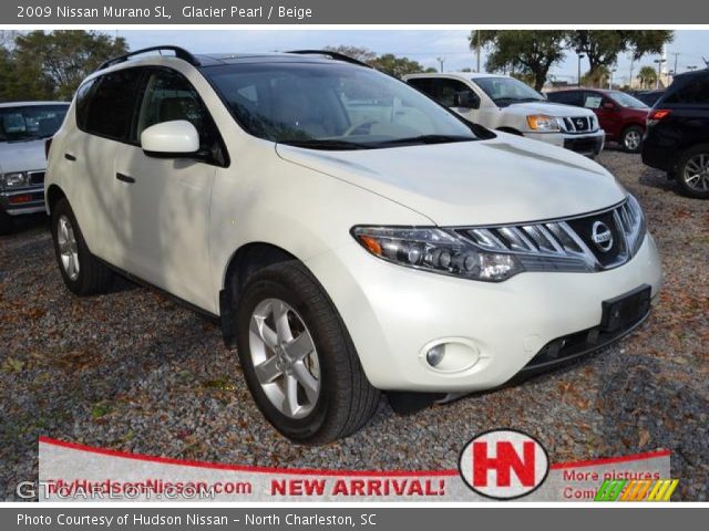 2009 Nissan Murano SL in Glacier Pearl