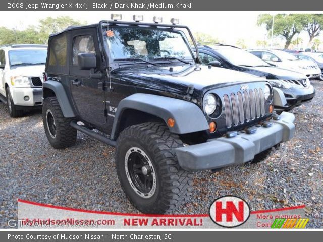 2008 Jeep Wrangler X 4x4 in Black