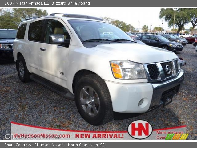 2007 Nissan Armada LE in Blizzard White