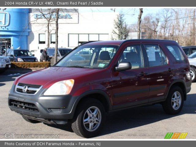 2004 Honda CR-V LX 4WD in Chianti Red Pearl