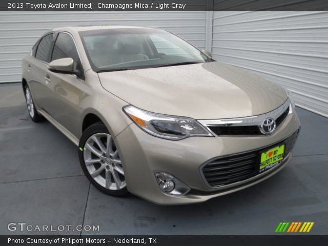 2013 Toyota Avalon Limited in Champagne Mica