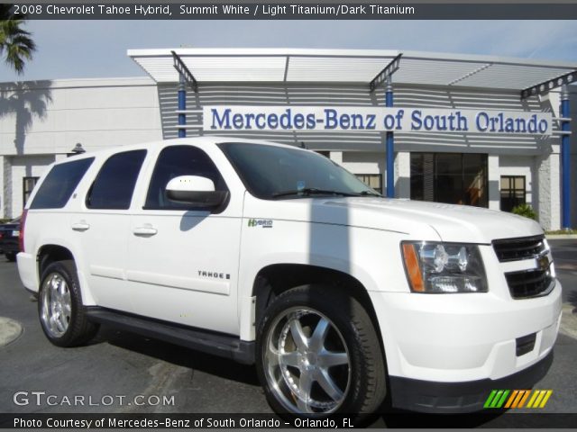 2008 Chevrolet Tahoe Hybrid in Summit White