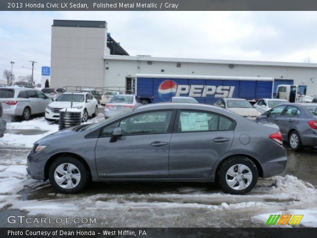 2013 Honda Civic LX Sedan in Polished Metal Metallic