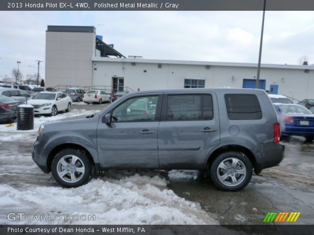 2013 Honda Pilot EX-L 4WD in Polished Metal Metallic