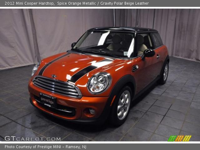 2012 Mini Cooper Hardtop in Spice Orange Metallic