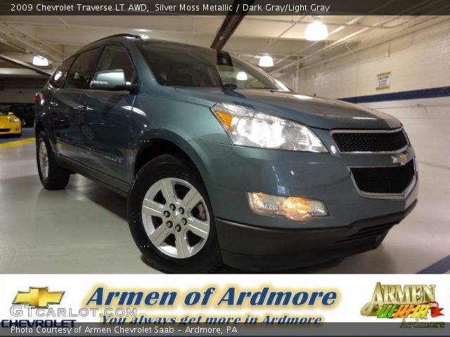 2009 Chevrolet Traverse LT AWD in Silver Moss Metallic