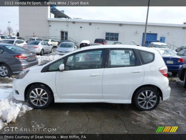 2013 Honda Fit Sport in Taffeta White