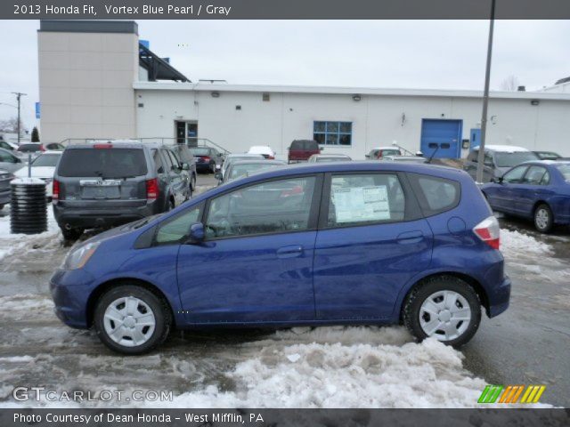 2013 Honda Fit  in Vortex Blue Pearl