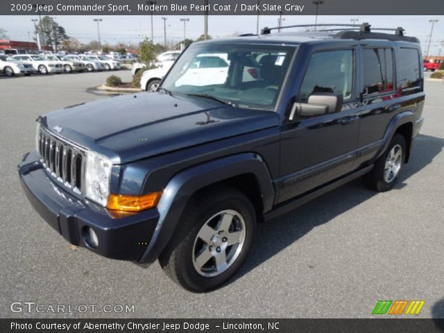 2009 Jeep Commander Sport in Modern Blue Pearl Coat