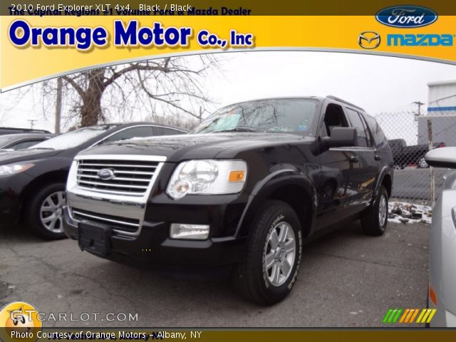 2010 Ford Explorer XLT 4x4 in Black