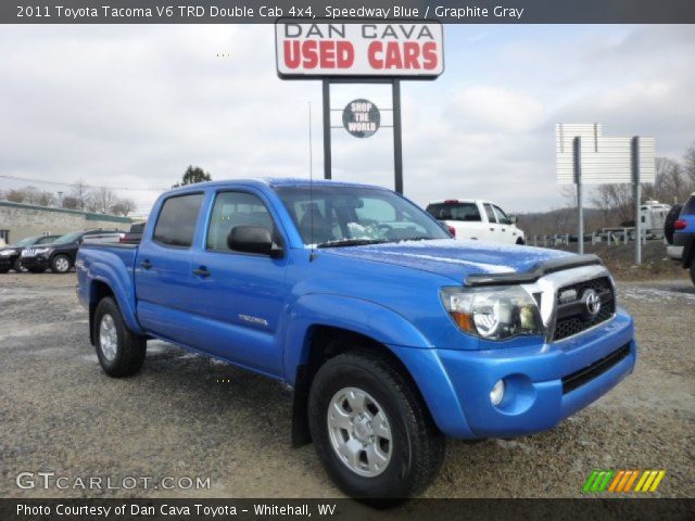 2011 Toyota Tacoma V6 TRD Double Cab 4x4 in Speedway Blue
