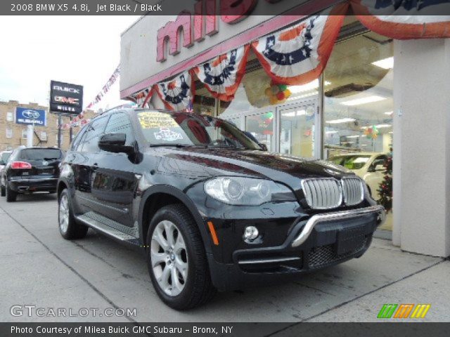 2008 BMW X5 4.8i in Jet Black