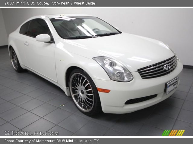 2007 Infiniti G 35 Coupe in Ivory Pearl