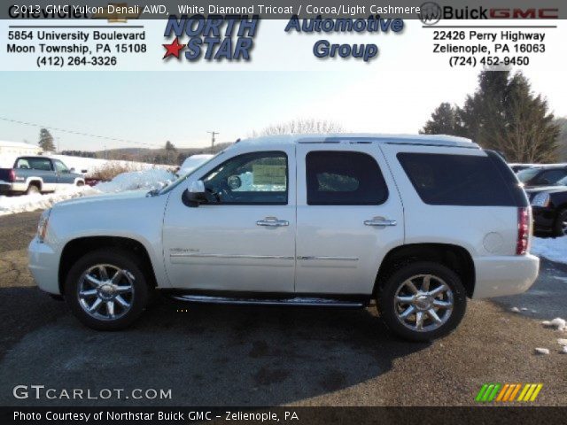 2013 GMC Yukon Denali AWD in White Diamond Tricoat