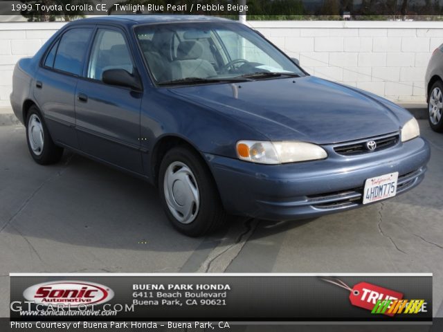 1999 Toyota Corolla CE in Twilight Blue Pearl