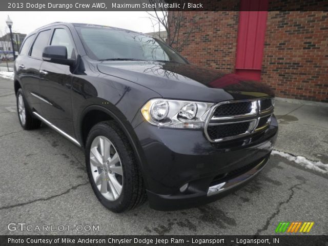 2013 Dodge Durango Crew AWD in Maximum Steel Metallic