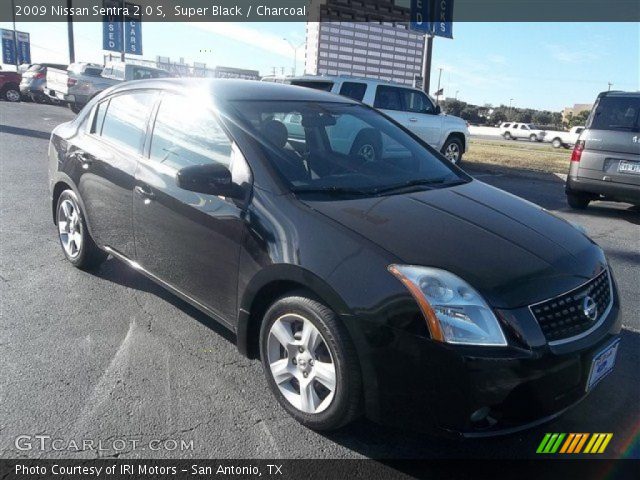 2009 Nissan Sentra 2.0 S in Super Black