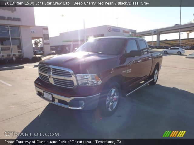 2013 Ram 1500 Lone Star Crew Cab in Deep Cherry Red Pearl