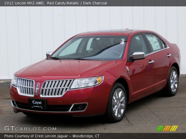 2012 Lincoln MKZ AWD in Red Candy Metallic
