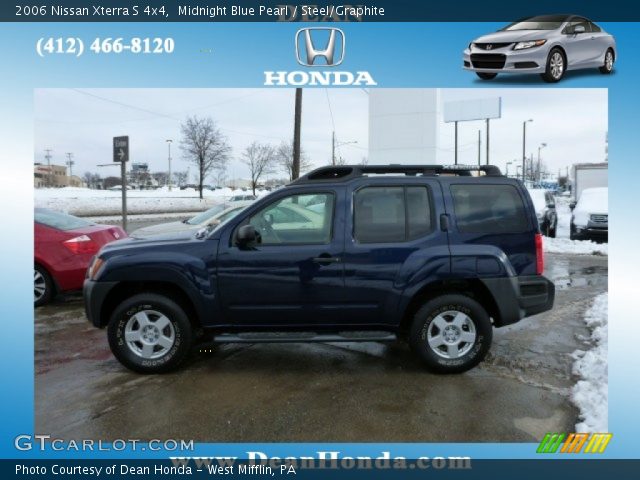 2006 Nissan Xterra S 4x4 in Midnight Blue Pearl