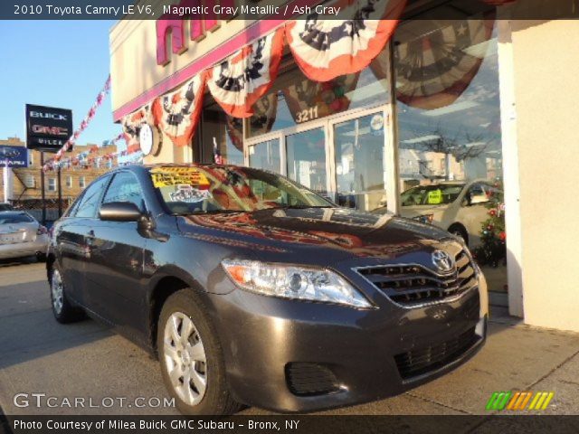 2010 Toyota Camry LE V6 in Magnetic Gray Metallic