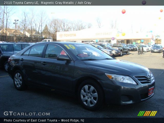 2010 Toyota Camry LE in Magnetic Gray Metallic