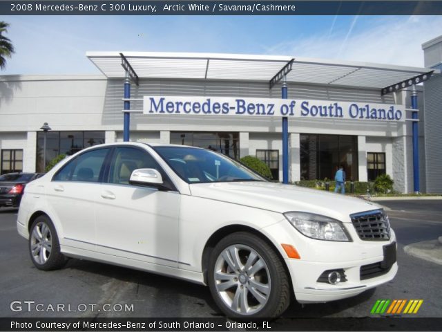 2008 Mercedes-Benz C 300 Luxury in Arctic White