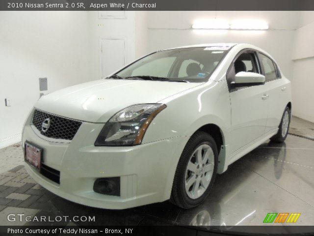 2010 Nissan Sentra 2.0 SR in Aspen White