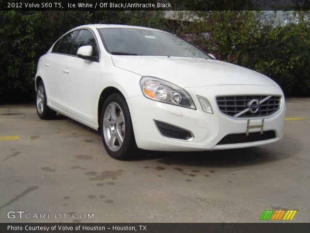 2012 Volvo S60 T5 in Ice White