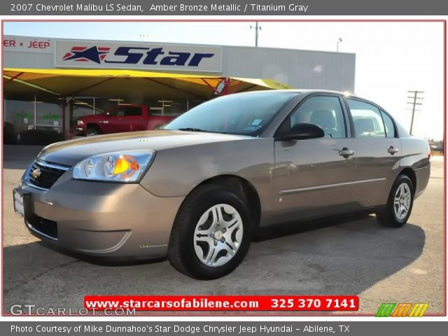 2007 Chevrolet Malibu LS Sedan in Amber Bronze Metallic